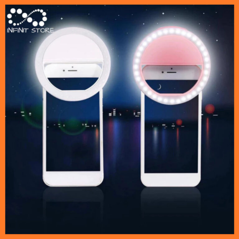 Mini Ring Light Selfie Para Celular 3 Intensidades