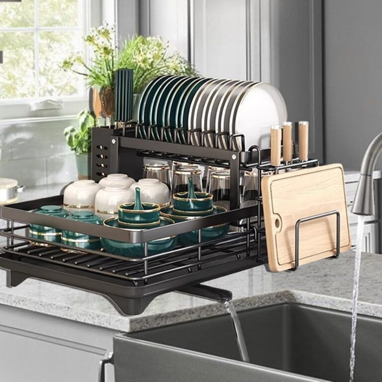 Escorredor de Louças Rack Aço Carbono Organizado