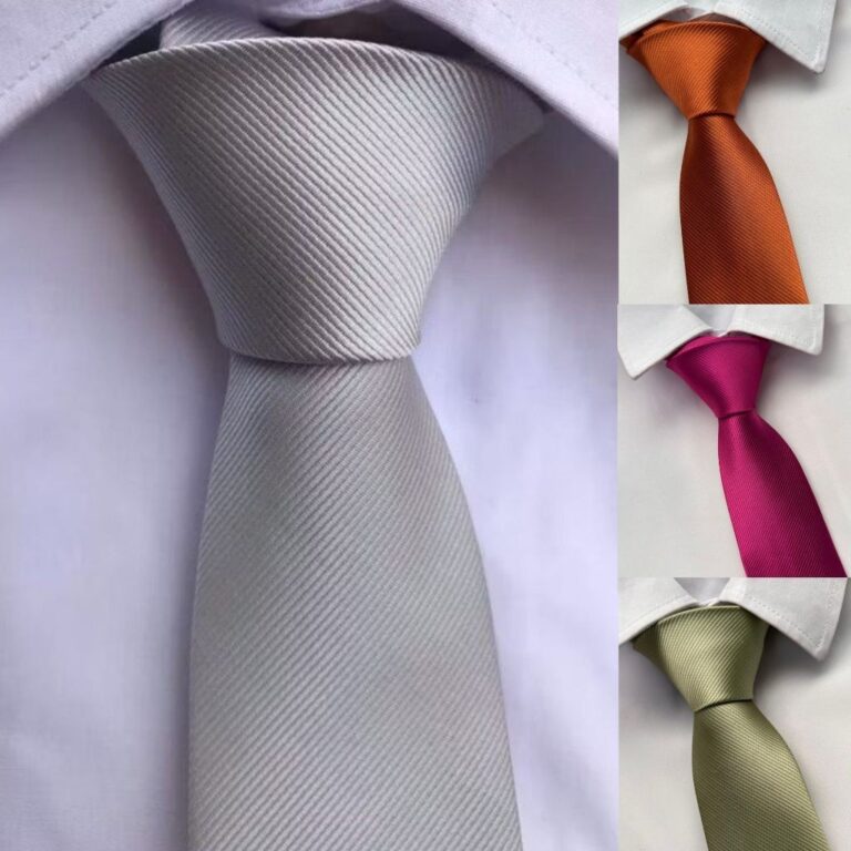 Gravata Masculina Varias Cores Slim e Semi Slim Ri