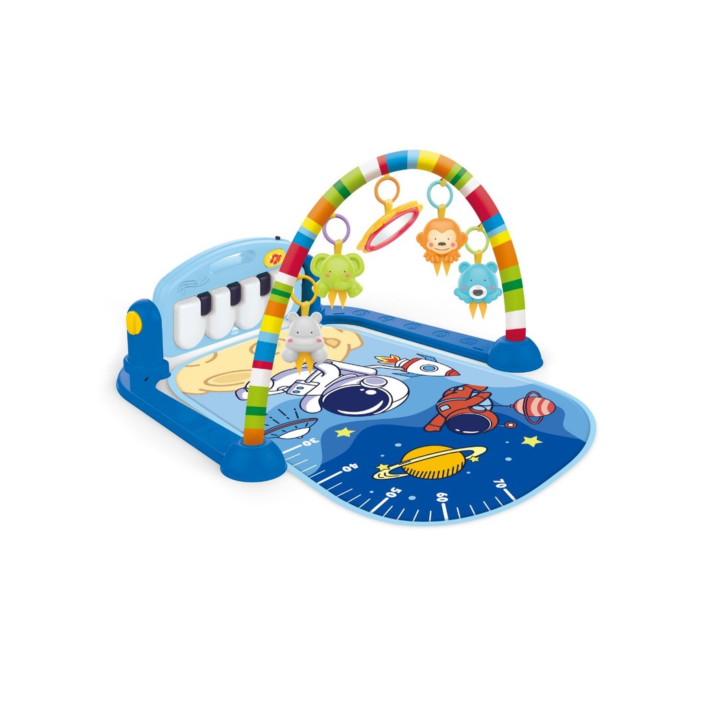 Tapete de Atividade Musical Piano Interativo Astronauta