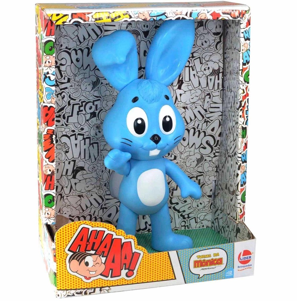 Boneco em Vinil Sansão Grande 30cm – Líder