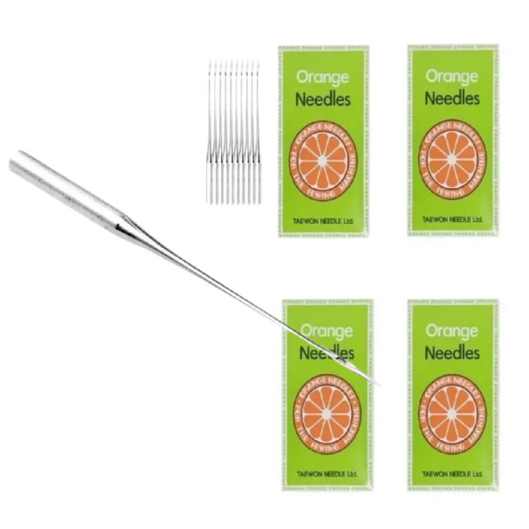 Kit 40 Agulhas P/ Máquina De Costura e Bordado HA