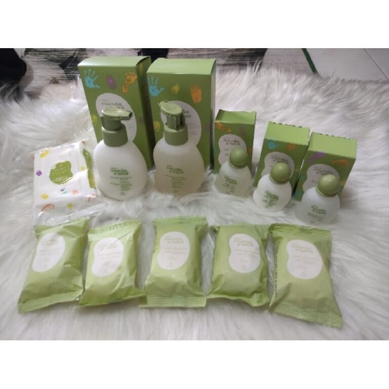 kit Mamãe Bebê com 11 Produtos o Mais Completo P