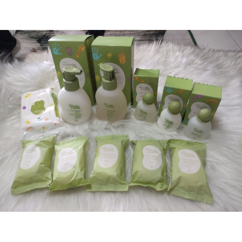 kit Mamãe Bebê com 11 Produtos o Mais Completo Para o seu bebê