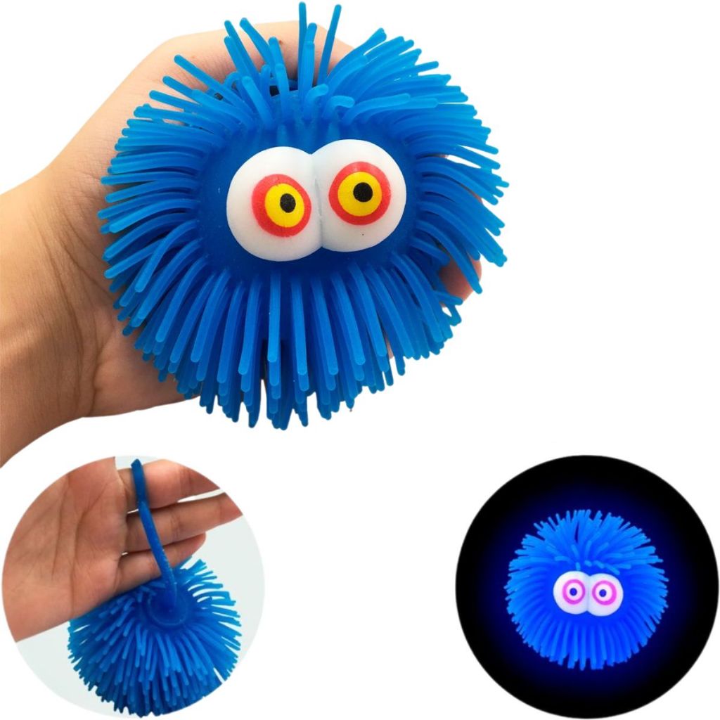 ioio Bola Yoyo Com Luz Puffer Ball Bolinha Infantil Bola Mamona Sortido