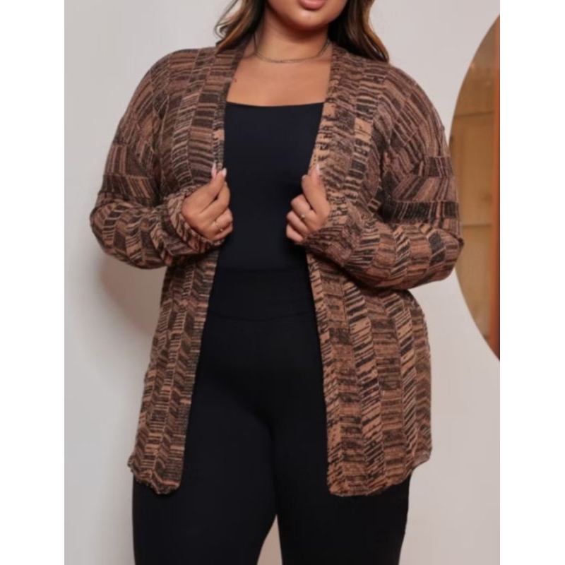 Bolsa de Praia em Tricot Rendada com Fivela Metálica