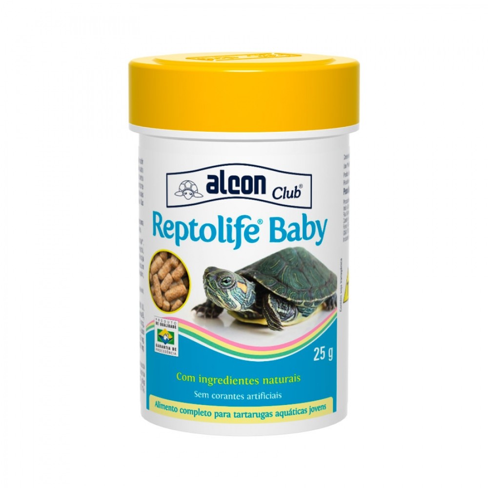 Alcon Club Reptolife Baby Alimento para Tartarugas Aquáticas 10g