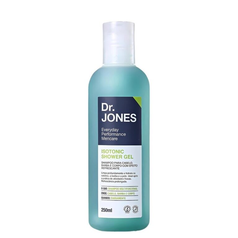 Shampoo Masculino Isotonic Shower 3 em 1 Cabelo Ba