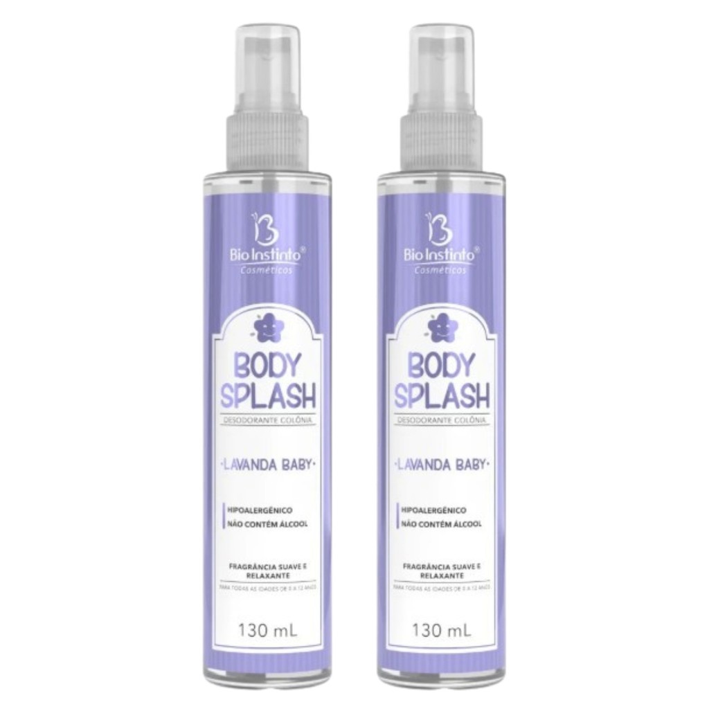 Kit 2 Body Splash Lavanda Baby 130Ml – Bio Instinto