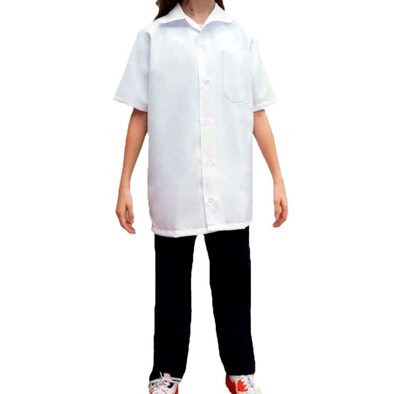 Jaleco Oxford Infantil Escolar Unissex