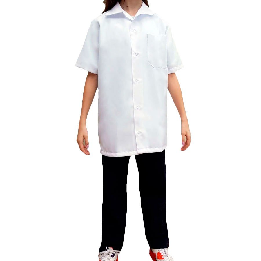 Jaleco Oxford Infantil Escolar Unissex