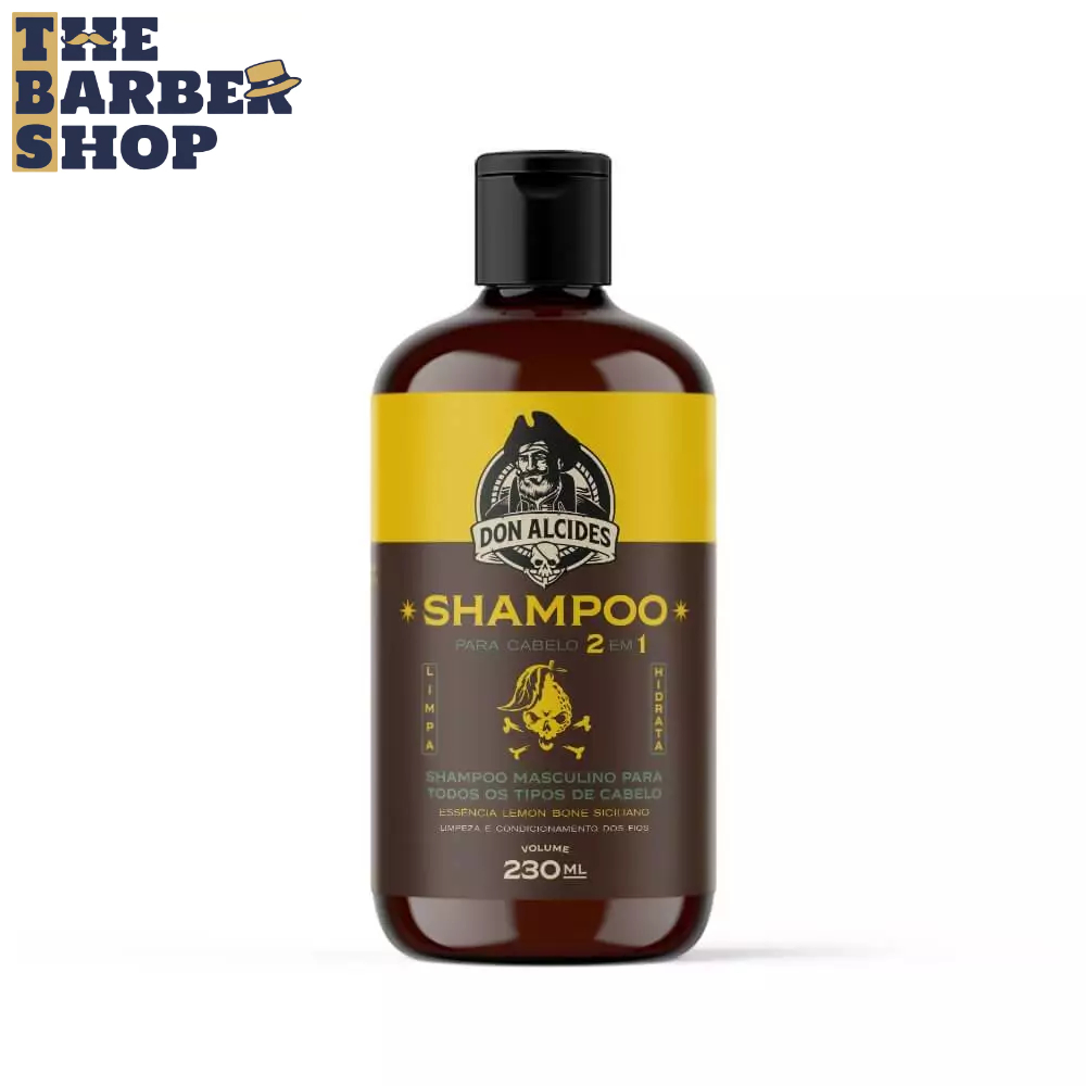 Shampoo para Cabelo 2 em 1 Don Alcides Lemon Bone 230ml