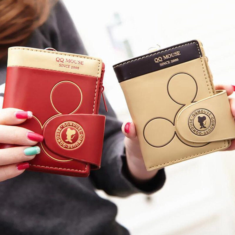 Bolsa de Mão/Carteira Feminina Zíper Porta Moedas e Porta Cartões D6001 VT