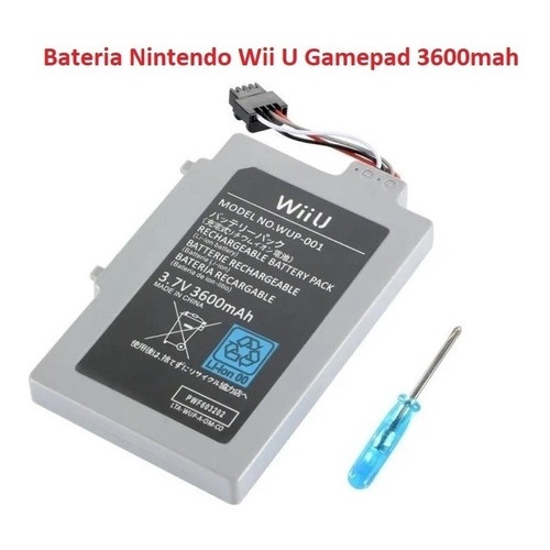 Bateria Nintendo Wii U Gamepad 3600mah Wup001 Wup0