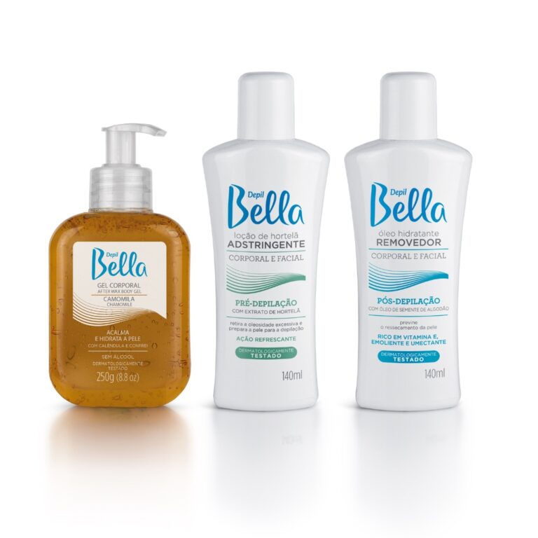 Kit Pré E Pós Depilação Loção Adstringente 