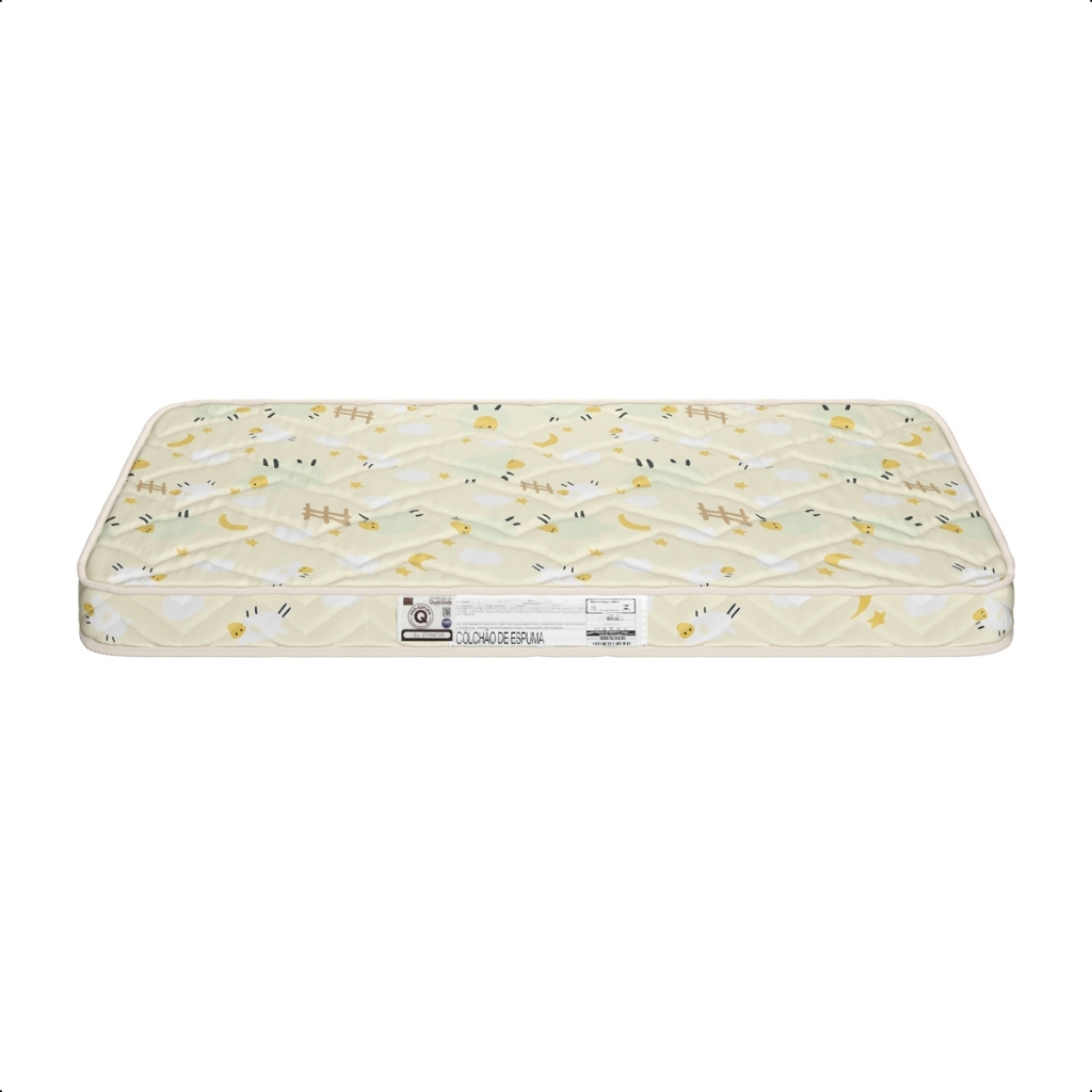 Colchão Infantil para Berço Modelo Americano 130×70 cm Estampado