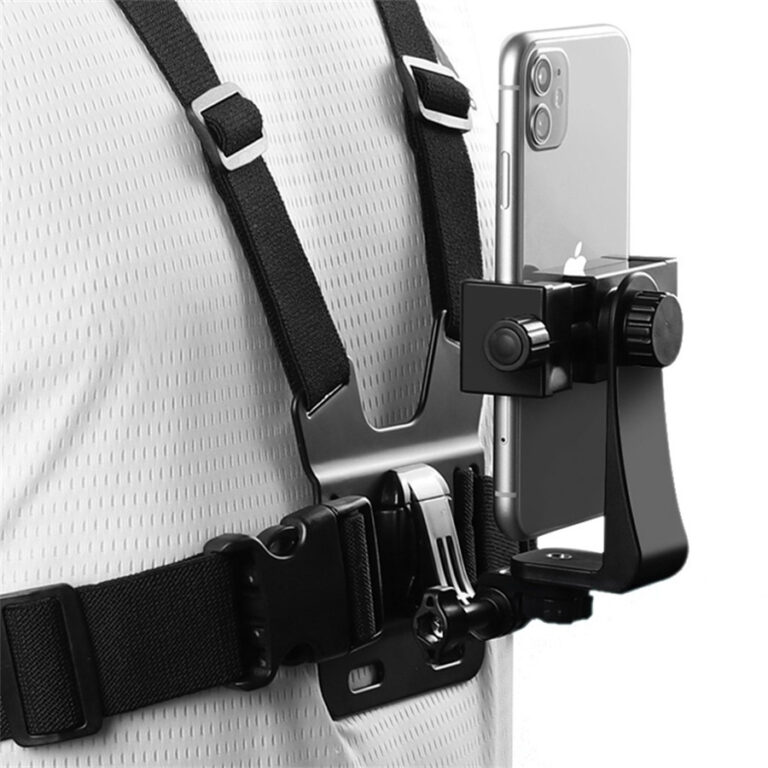 Suporte de Peito Para Celular e Gopro Peitoral Pei