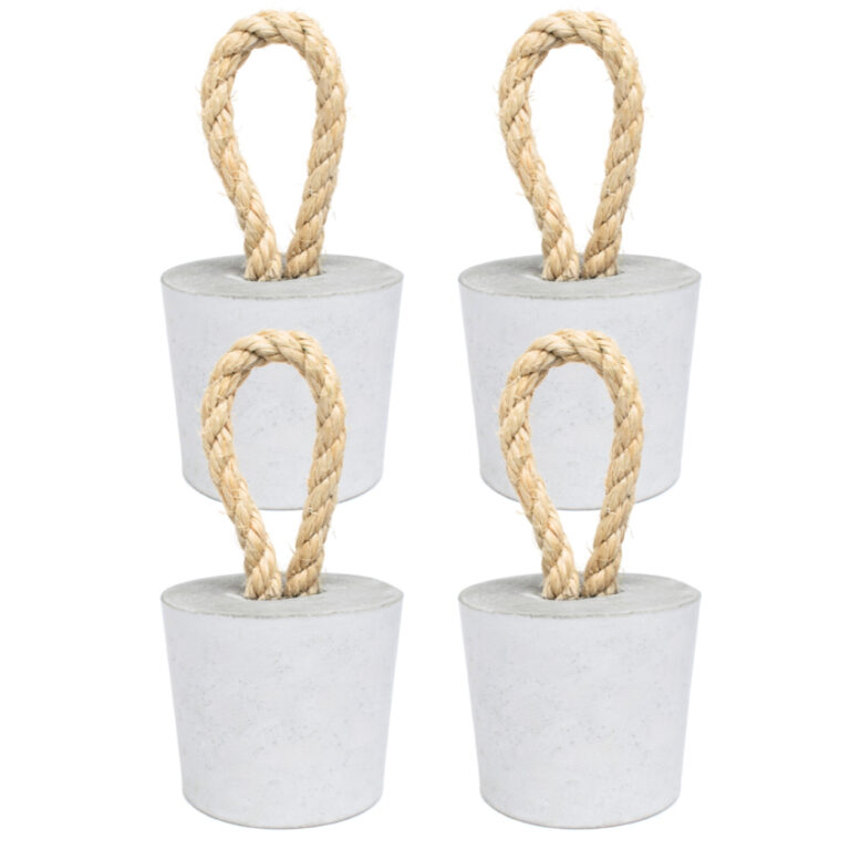 Kit 4 Pesos de Porta Decorativo1,3Kg Concreto com 