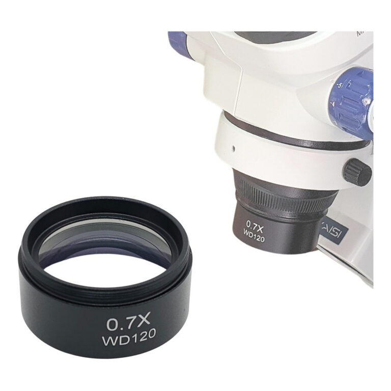 Lente 0.7x Auxiliar Para Microscópio Wd120 Trinoc
