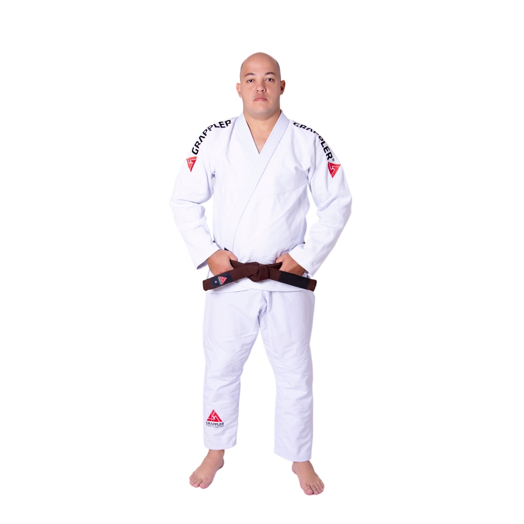 Kimono Adulto Judo Jiu Jitsu Grappler + Faixa
