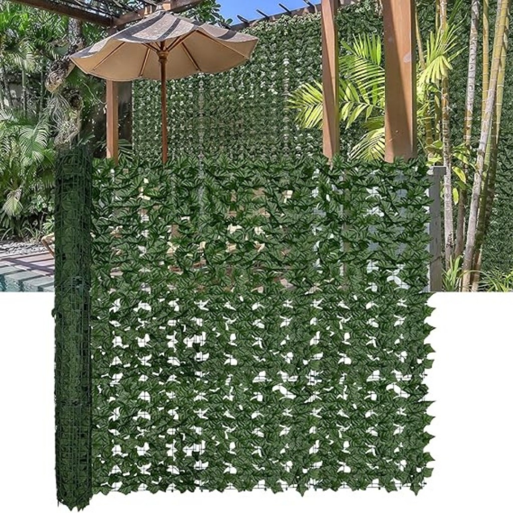 Muro Inglês Jardim Vertical Artificial 3x1Painel