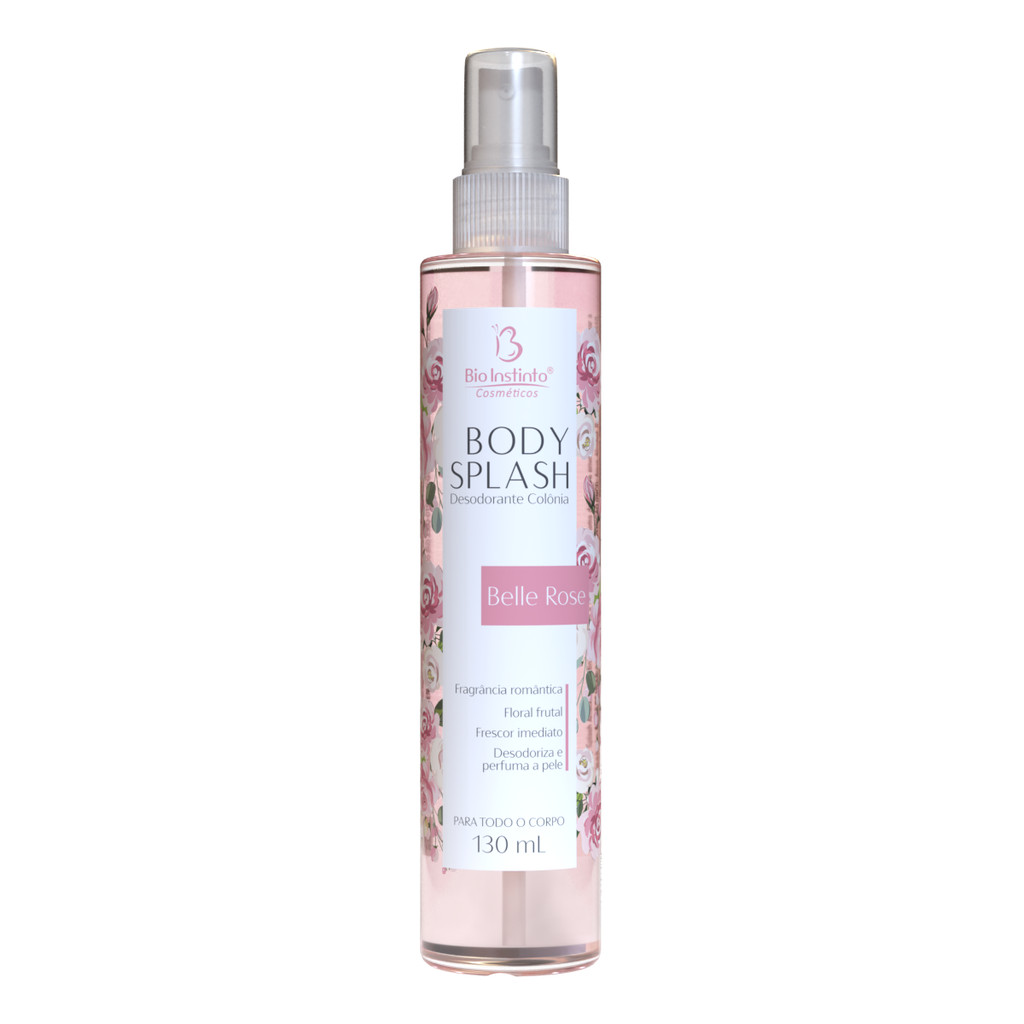 Desodorante Body Splash Belle Rose 130ml – Bio Instinto