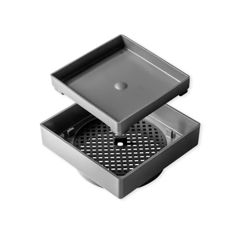 Ralo Oculto Inteligente 10×10 Cinza: Mantenha