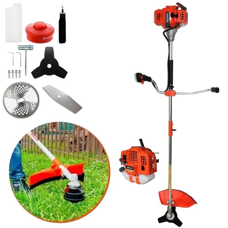 Roçadeira Aparador de Grama a Gasolina 75cc 3hp M