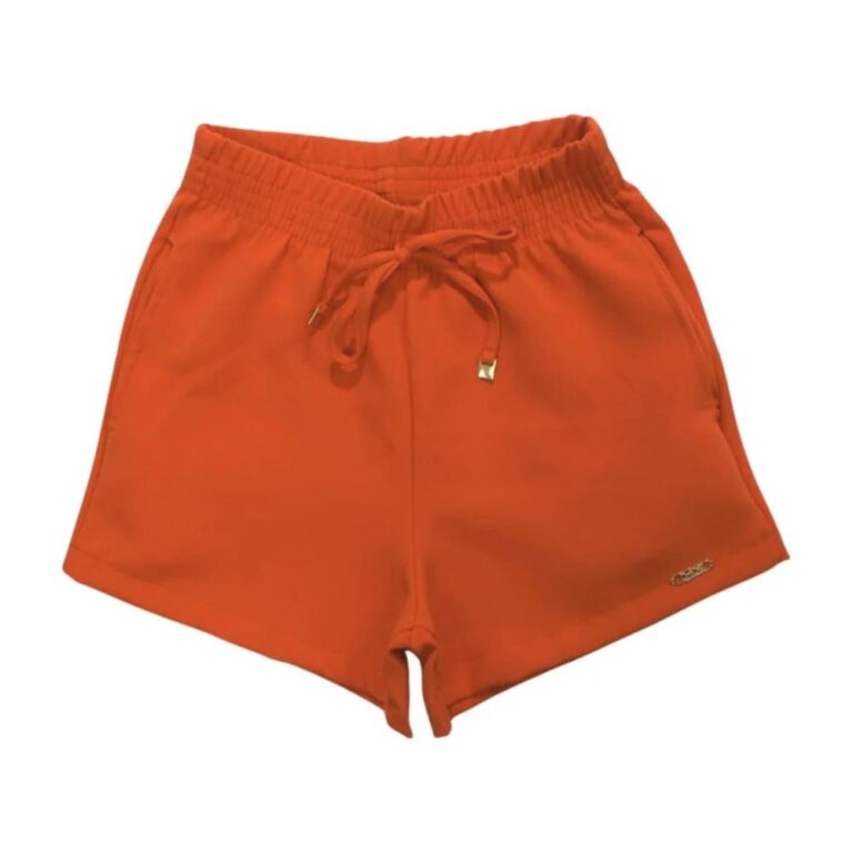 Shorts infantil Tecido Alfaiataria com Cordão J40