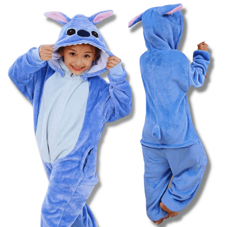Pijama Stitch Infantil Fofinho Dentro E Fora ̵