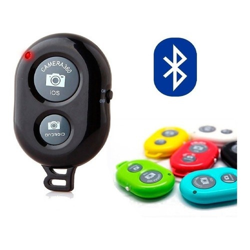 Controle Bluetooth Shutter Fotos para Selfie e Vid