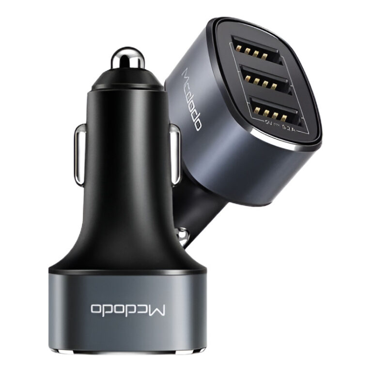 Carregador Veicular Mcdodo 3 Usb 5v 5.2a 12/24v &#