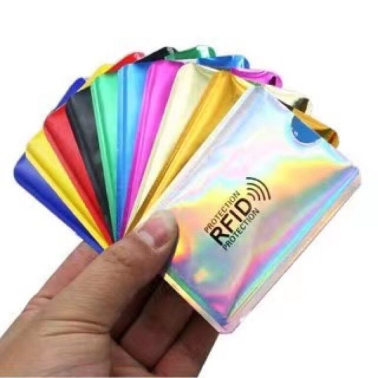 Kit 10 Porta Cartão Anti-furto Capa com Proteçã