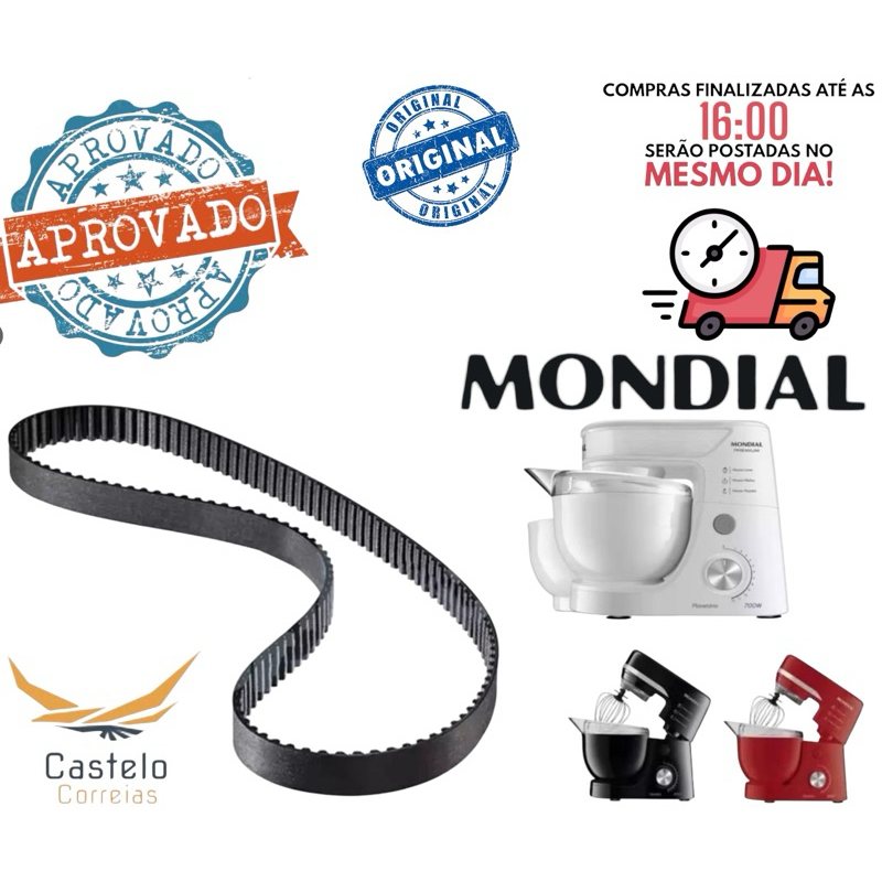 Correia para Batedeira Planetaria BP-01/BP-02/BP-03