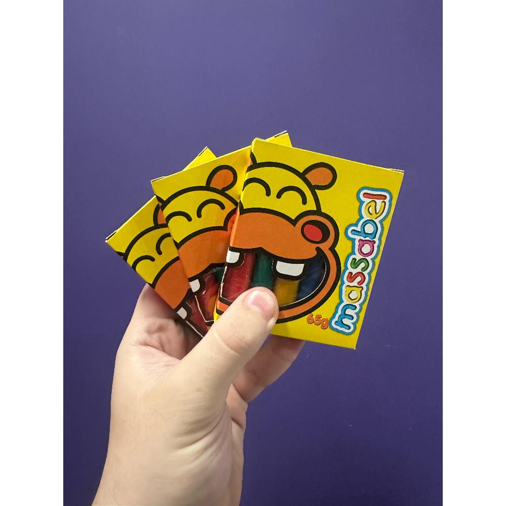 Kit Caixas Massinha de Modelar 65g com 6 Cores  Ideal para Festas, Lembrancinhas e Atividades Educat