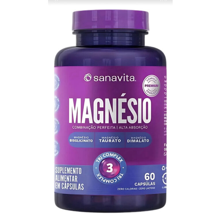 MAGNÉSIO SUPLEMENTO SANAVITA