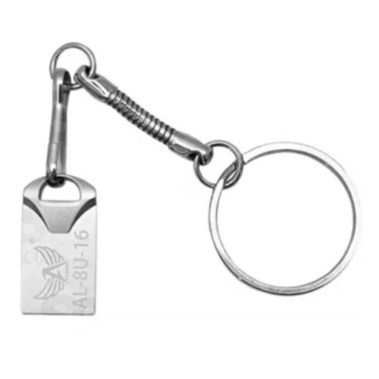 Pen Drive USB 2.0 Metálico com Chaveiro Resistent