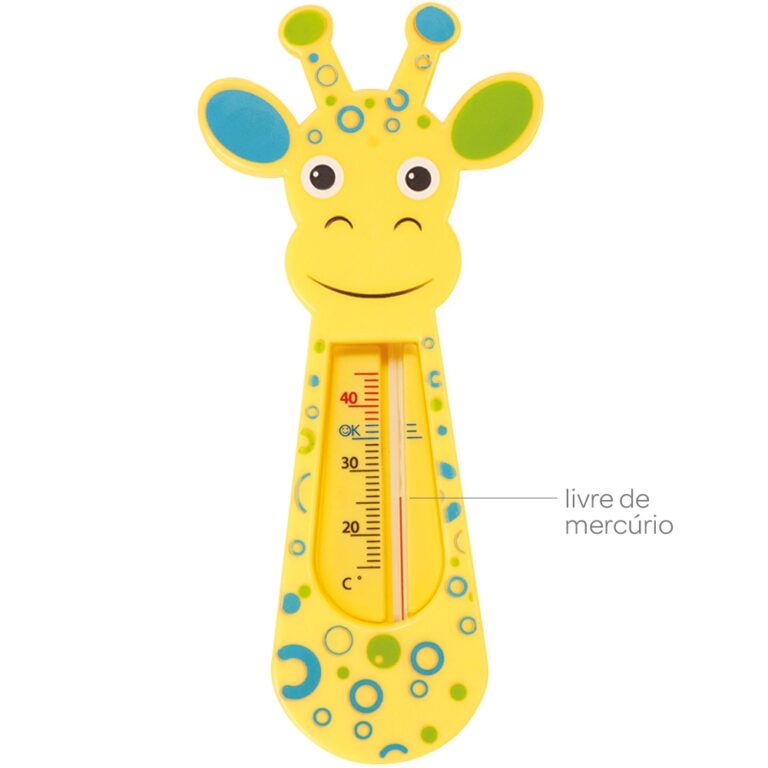 Termômetro Buba Girafa ou Urso Banheira Bebê Agu