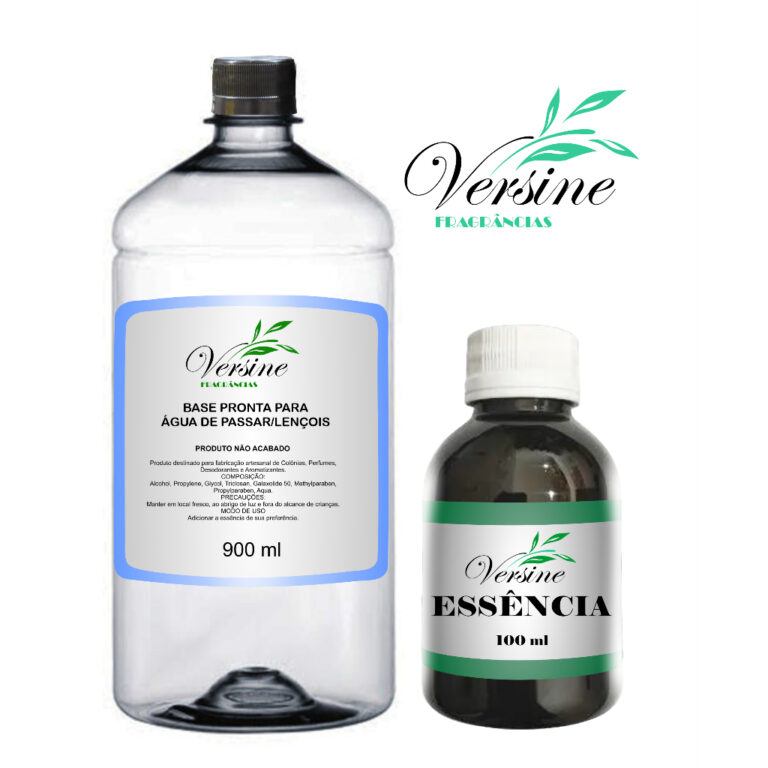 Base Água Lençol / Água De Passar 900ml + Essen