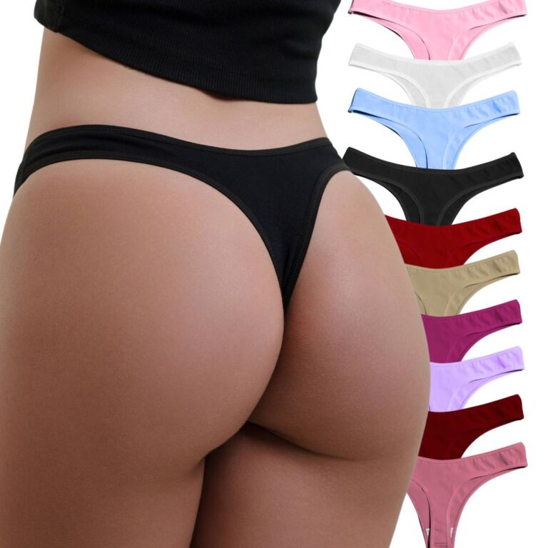 Kit 5 Calcinha Fio Algodão  Conforto Cotton Femin