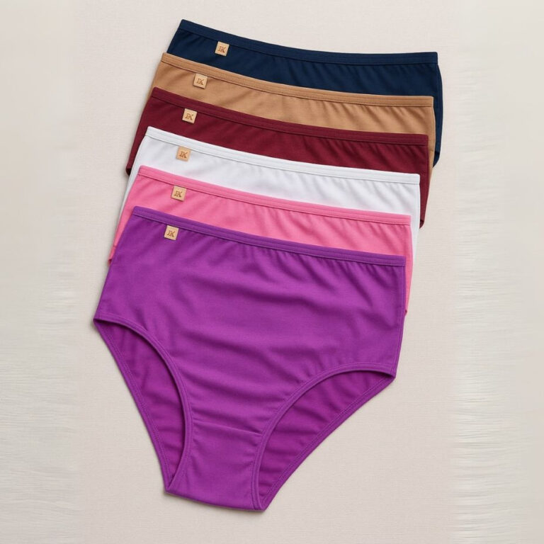 Kit 5 Calcinha Hot Pants Cintura Alta Segura Barri