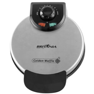 Máquina de Waffle Golden Britânia: Waffles Perfeitos em Minutos!