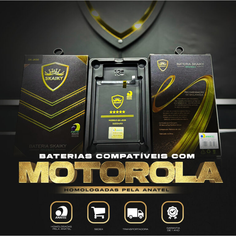 Bateria Oficial Premium Compatível com Motorola C