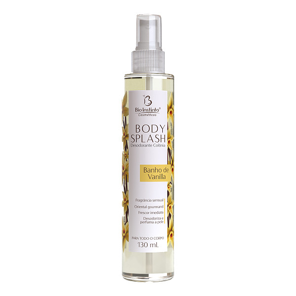 Desodorante Body Splash Banho de Vanilla 130ml 