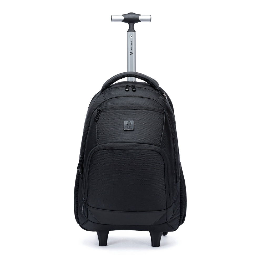 Mochila Com Rodinhas Centurion Executiva Grande Resistente Trabalho Moderna