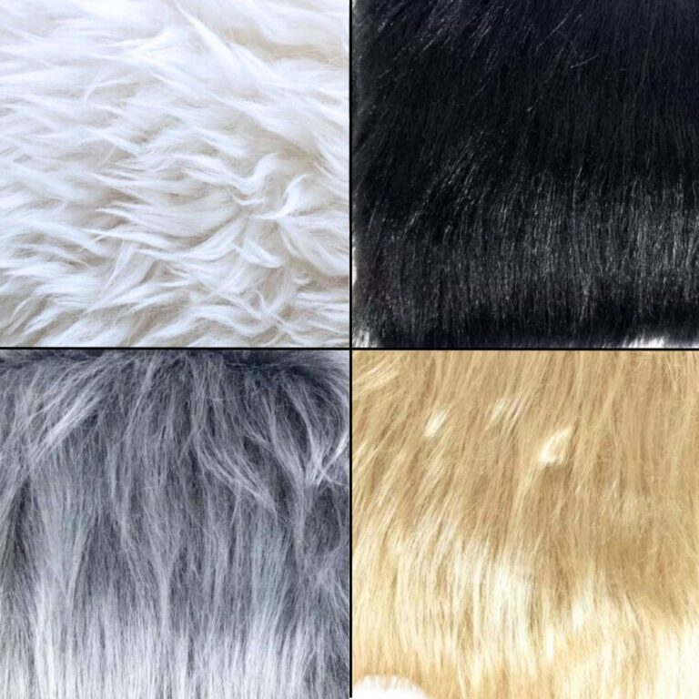 Tecido Pelúcia Pêlo Alto DIVERSAS CORES Lã Sint