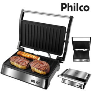 Philco Max Clean 1000W: Seu Grill, Sanduicheira e Churrasqueira Completo