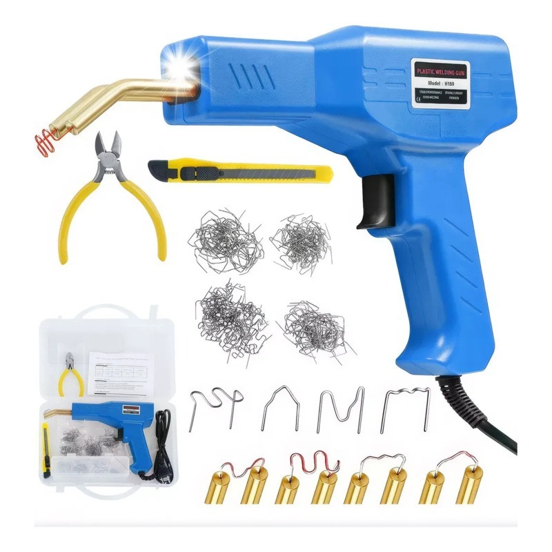 Soldador Handy Pistola Solda PláStico Para-Choque Farol Carro Grampo 220v Entrega RáPida Plastics Gr
