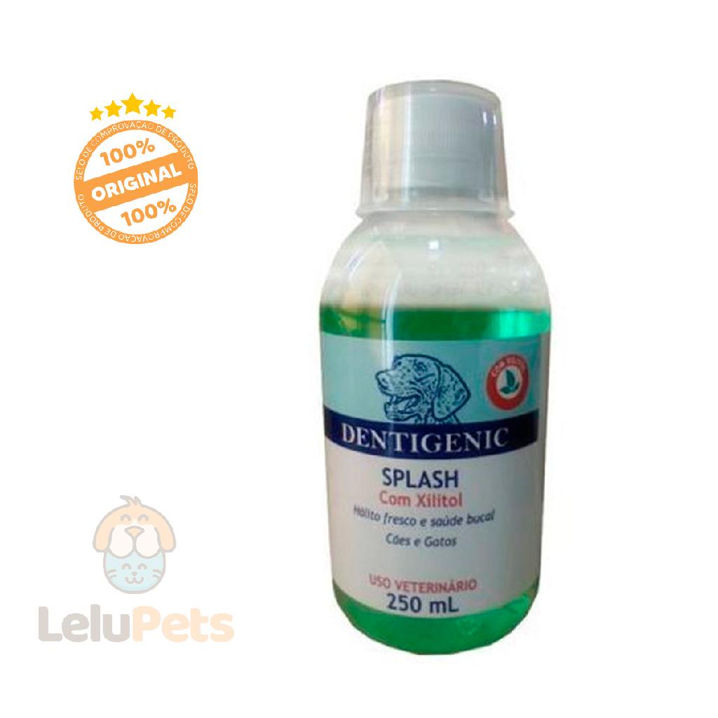 Dentigenic Splash Xilitol Cães Gatos 500 ml 250ml+250ml