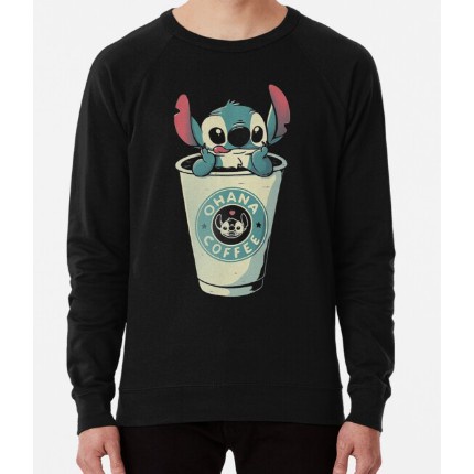 Blusa Moletom Gola Redonda Algodão Unissex Lilo S